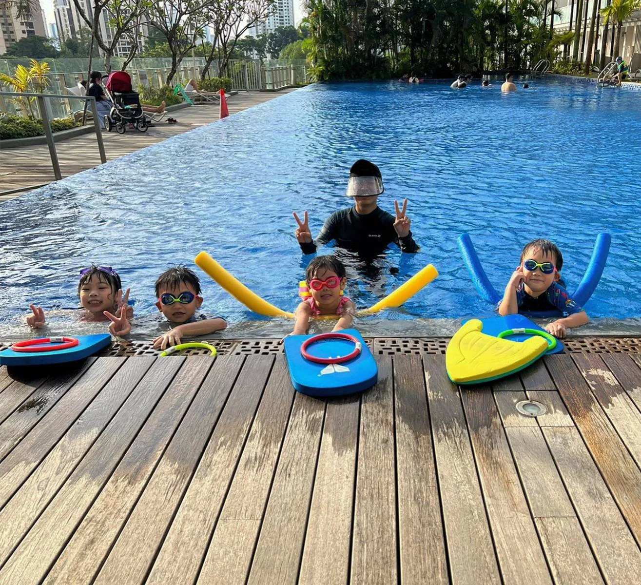 Mandarin Speaking Swimming Lesson